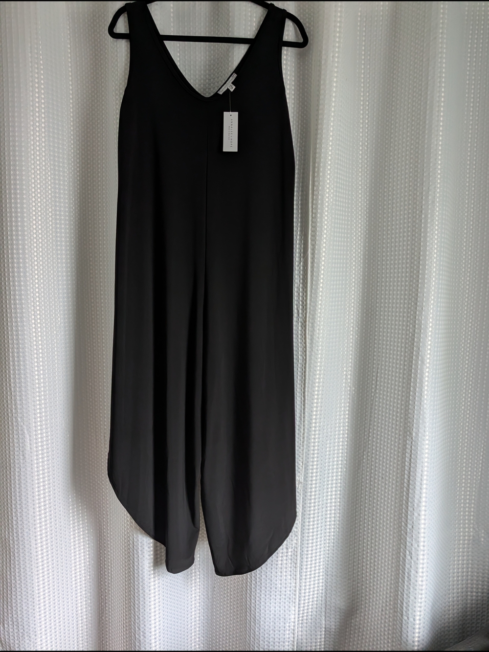 Annalee + Hope Black V-Neck Wide-Leg Jumpsuit